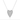 Stephanie Gottlieb Gold Heart Pave Outline Necklace