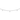 Alexa Leigh Pear Drop Sterling Silver Tennis Necklace (14")