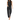 A woman wearing a black sleeveless jumpsuit with button detailing, a tie waist, and cuffed hem