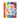 A set of 12 colorful erasable markers in a clear plastic package
