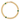 A gold-colored Cuban chain bracelet with heart-shaped emerald stones at alternate links, featuring a lobster clasp closure.