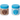 Two jars of Vital Proteins Collagen Peptides powder, one chocolate flavored and one unflavored, with blue lids.