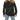 A child wearing a long-sleeve black pullover with a colorful tractor print.