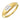 ALEV Heart Cut White Topaz Dome Yellow Gold Ring