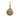 A cream colored knit purse with rainbow gem embellishments and circle handles