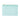 A mint green gingham pouch with a gold zipper and ruffle detailing at the top