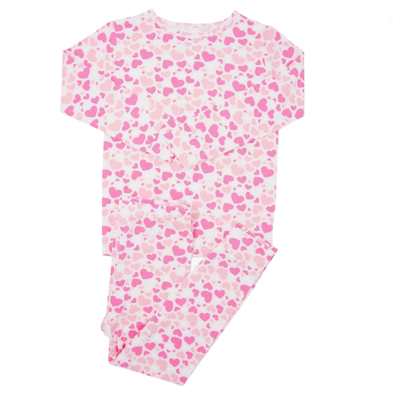 Sweet Bamboo Be Mine LS Toddler PJs