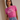 Favorite Daughter The Cropped Collegiate Deep Rose Tee