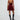 WEWOREWHAT Corset Peplum Burgundy Mini Dress