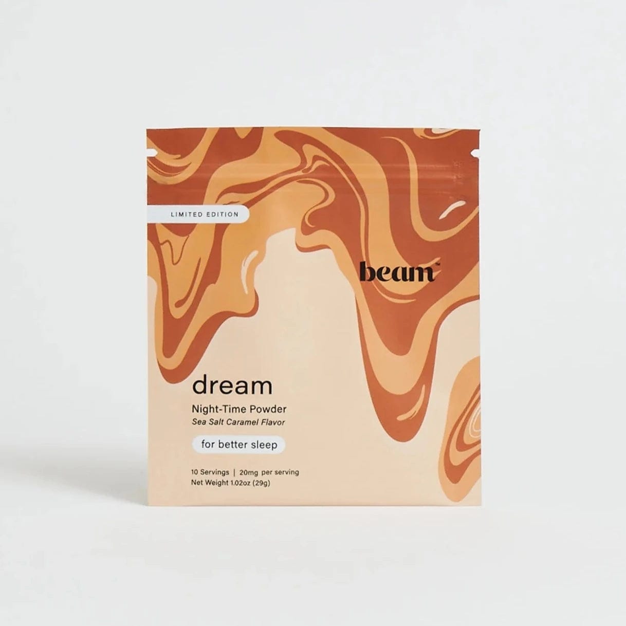 beam Sea Salt Caramel Dream Powder (10 Servings)