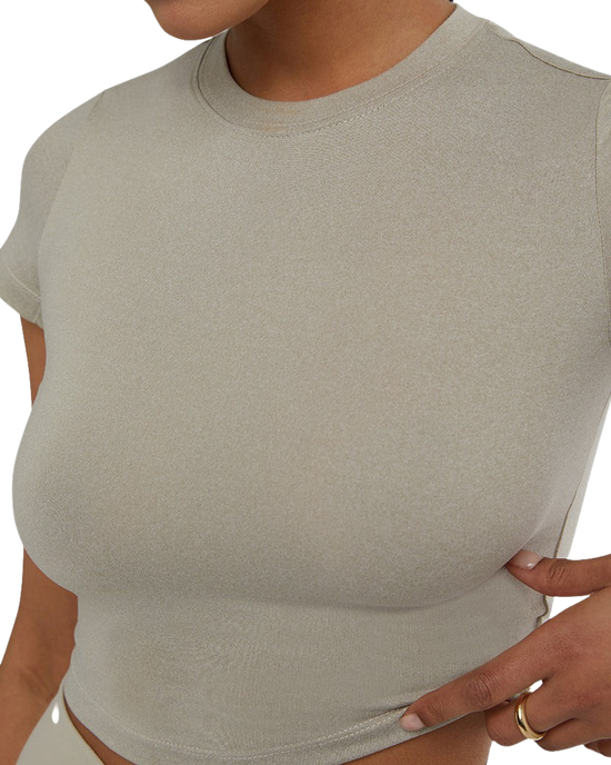Load image into Gallery viewer, WEWOREWHAT Active Heather Knit Stone Top
