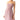 Tiare Hawaii La Mer Carnation Pink Embroidered Dress