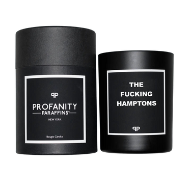 Profanity Paraffins The F** Hamptons Monaco Midnight Candle