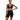 WEWOREWHAT Ruched Knit Black Biker Shorts