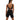 WEWOREWHAT Ruched Knit Black Biker Shorts
