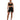 WEWOREWHAT Bandeau Black Bra Top