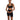WEWOREWHAT Bandeau Black Bra Top
