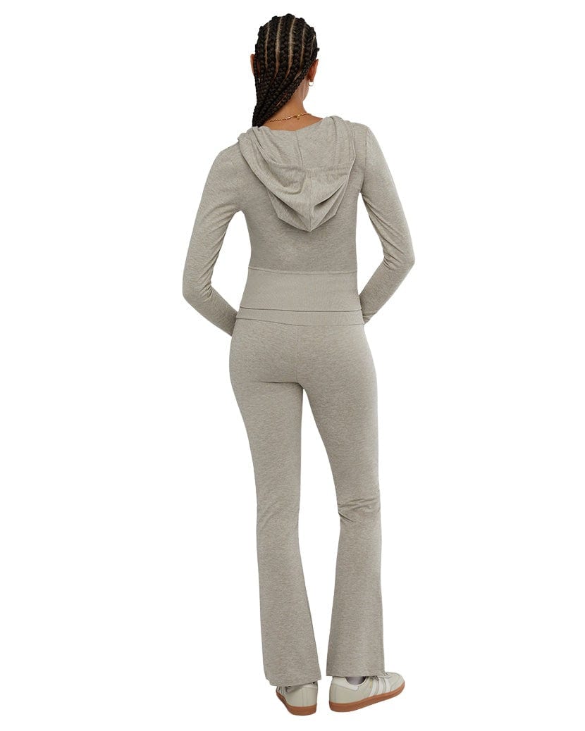 Load image into Gallery viewer, WEWOREWHAT Low Rise Heather Stone Flare Pant
