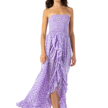 Tiare Hawaii Eri Pebbles Lavender Dress