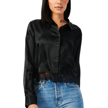 CAMI NYC Rennie Black Blouse