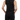 WEWOREWHAT Scoop Tailored Black Vest Top