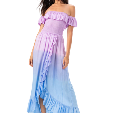 Tiare Hawaii Mackenna Blueberry Ombre Dress