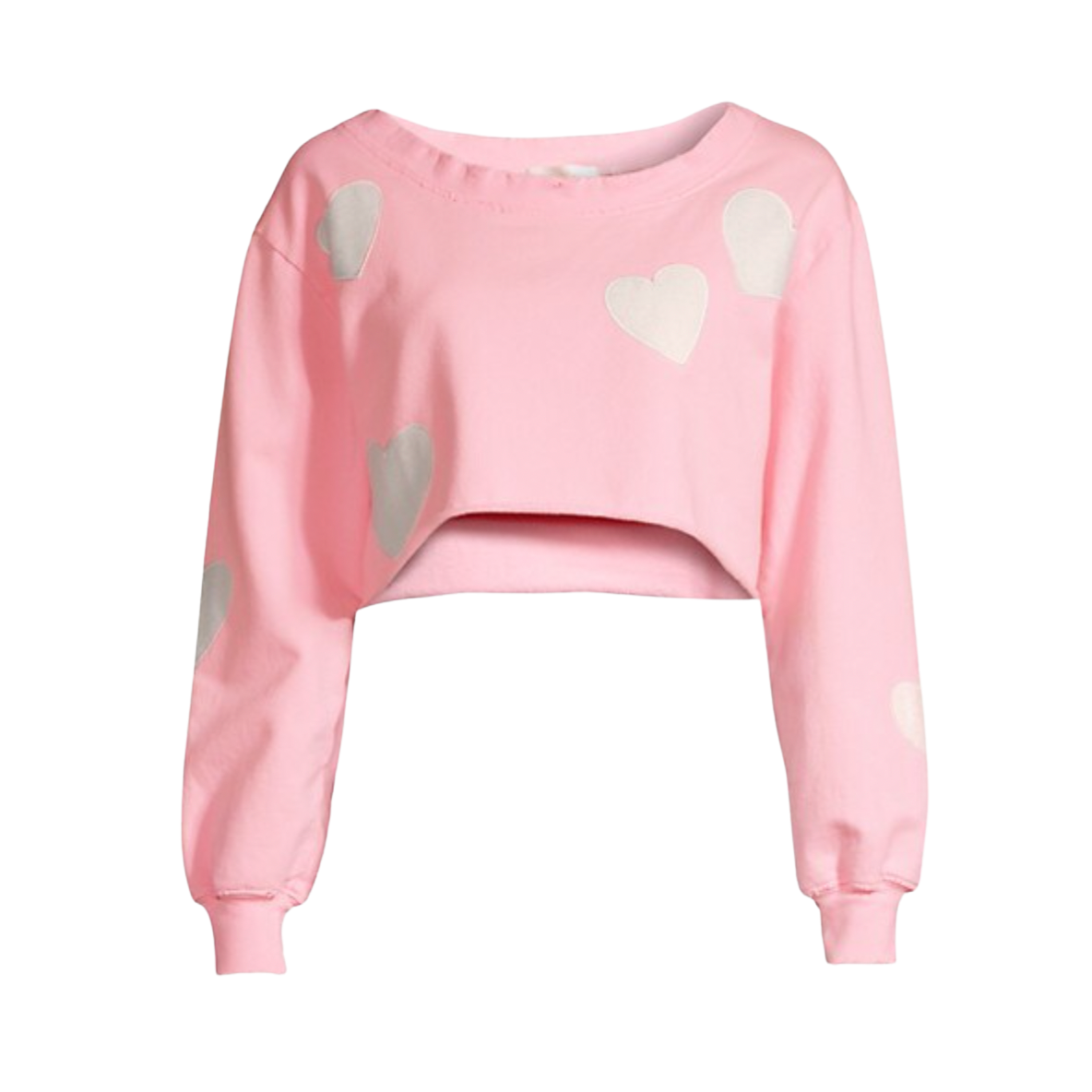 Load image into Gallery viewer, LoveShackFancy Angelou Candy Pink Crop Pullover
