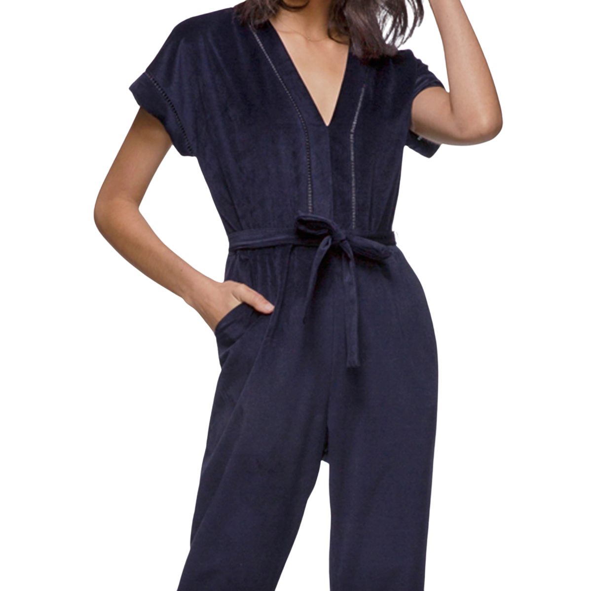Load image into Gallery viewer, Greylin Elton Corded Twill Jumpsuit
