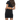 LNA Devan Twistie Tee Black Dress