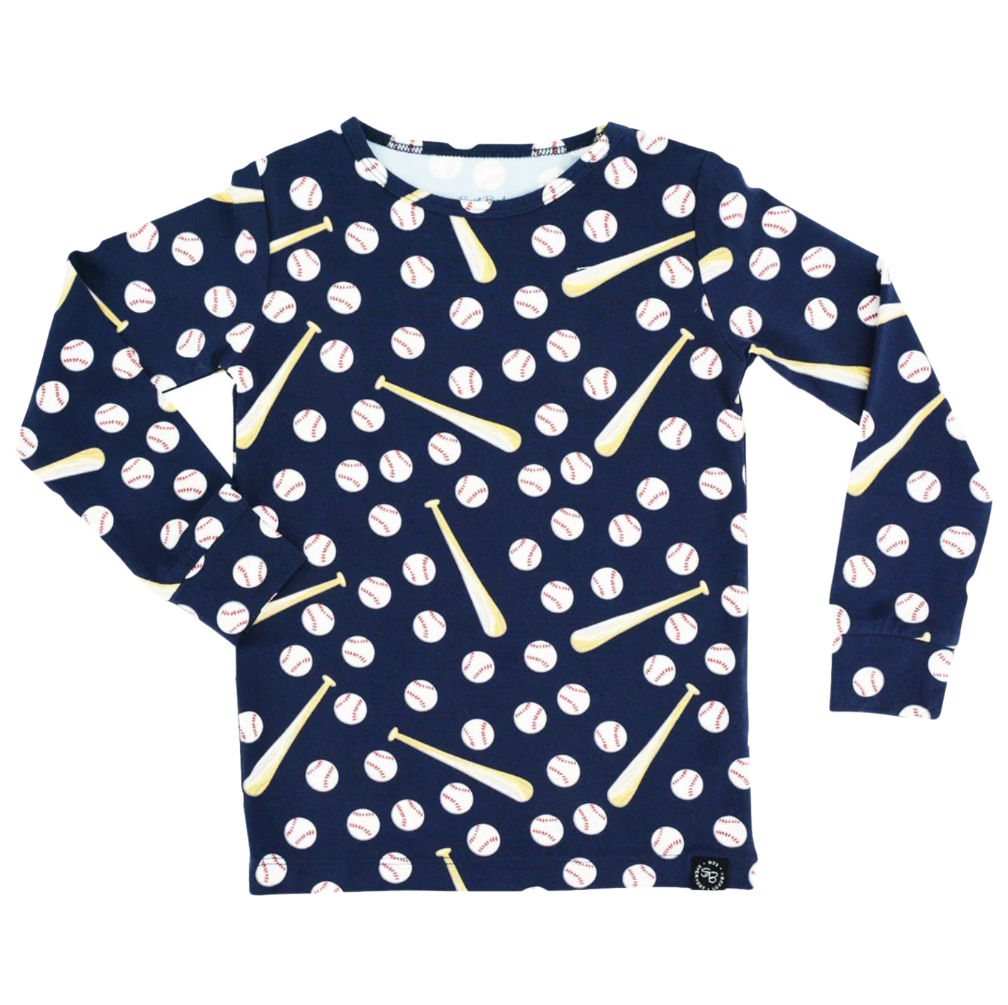 Load image into Gallery viewer, Sweet Bamboo Little Slugger Big Kid PJs
