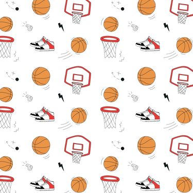 Baby Noomie Basketball Two Piece Pajama Set