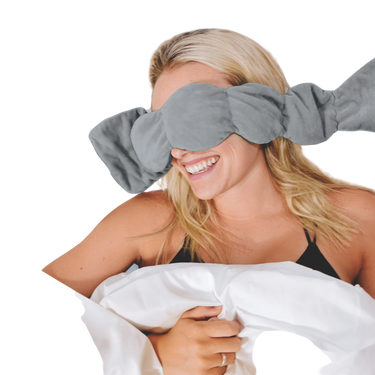 nodpod Elephant Weighted Gray Sleep Mask