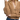A female model wearing a beige knitted cardigan with buckle links and puff sleeves, paired with blue jeans.