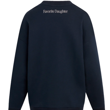 Favorite Daughter Sports Mom Navy Sweatshirt
