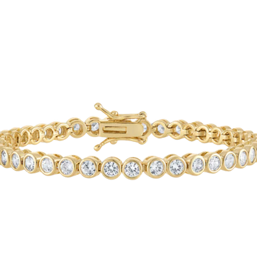 Alexa Leigh Crystal Bezel Tennis Bracelet YG