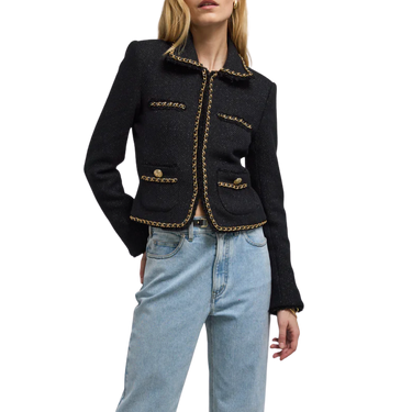 Generation Love Suvi Tweed Black Jacket