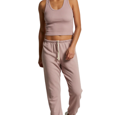 perfectwhitetee The Mauve Fleece Set