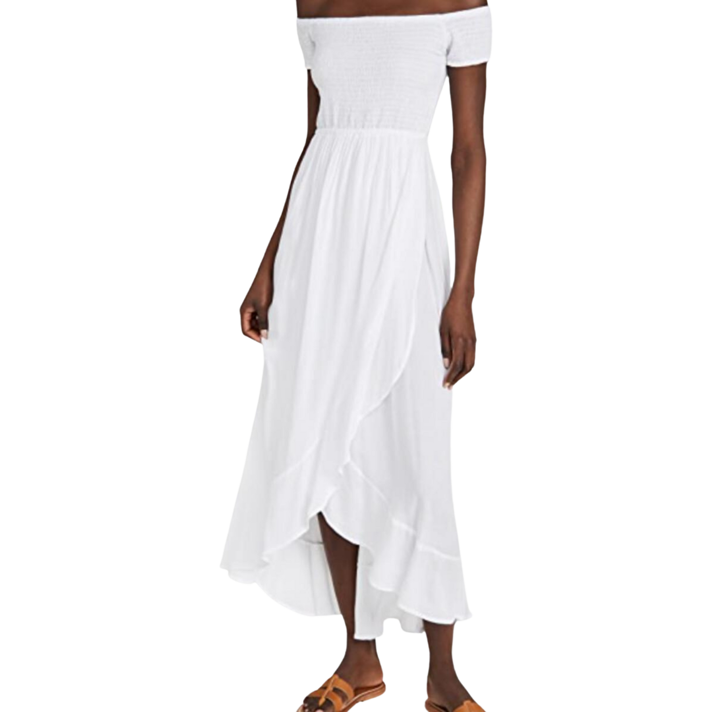 Load image into Gallery viewer, Tiare Hawaii Cheyenne White Dress (1 Size)
