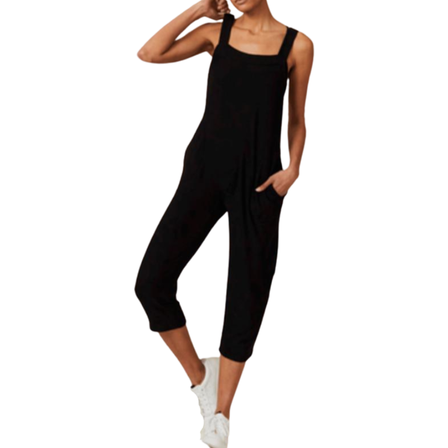 Alala Rise Black Jumpsuit