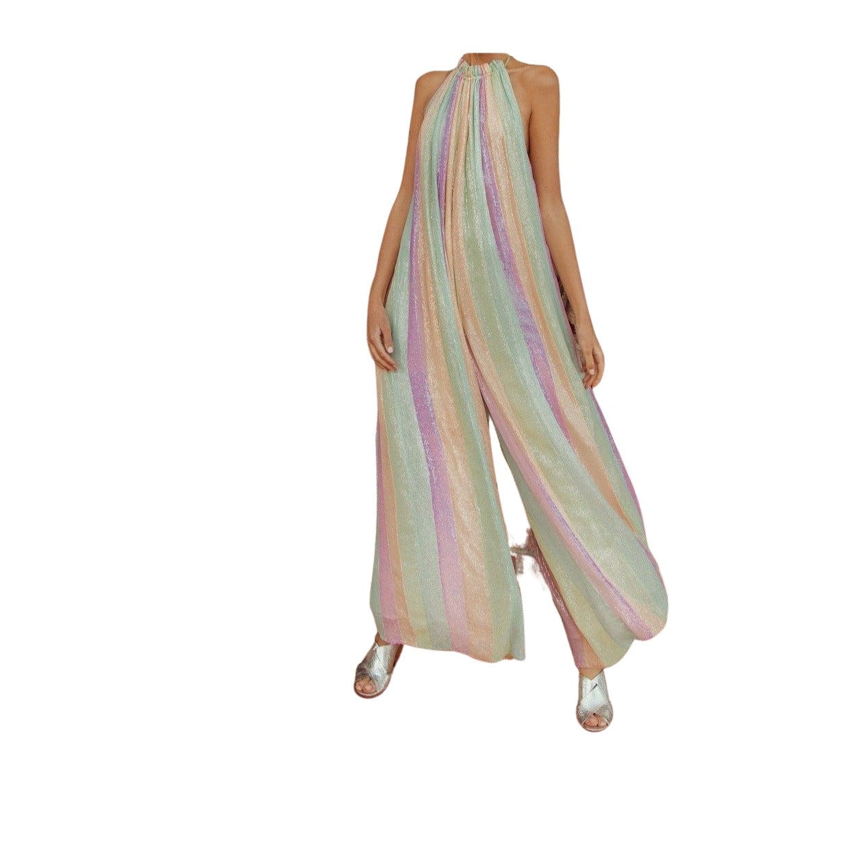 Load image into Gallery viewer, Sundress Sophie Mixed Pastel Jumpsuit
