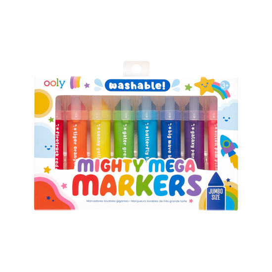 Load image into Gallery viewer, ooly Mighty Mega Markers (8 Washable)
