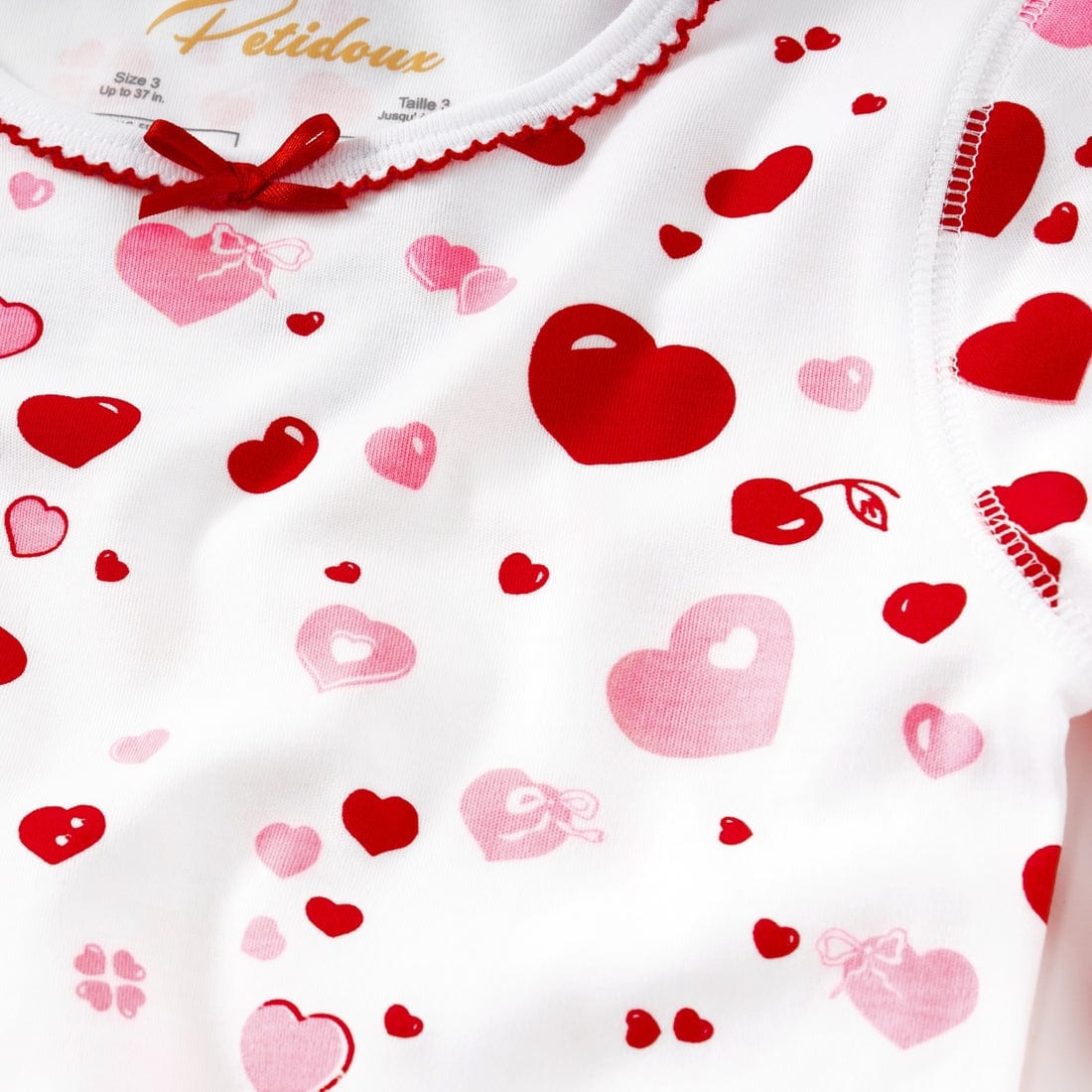 Load image into Gallery viewer, Petidoux Sweetheart Dreams Toddler Pajamas
