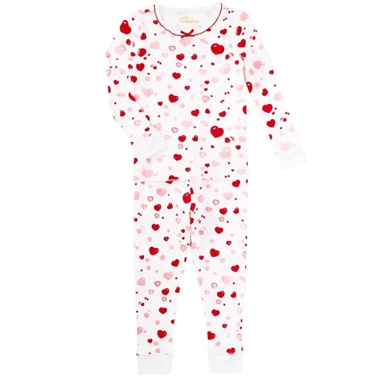 Load image into Gallery viewer, Petidoux Sweetheart Dreams Toddler Pajamas
