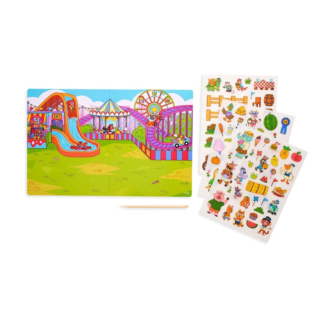 ooly Set The Scene Transfers Stickers Magic: Day at The Fair