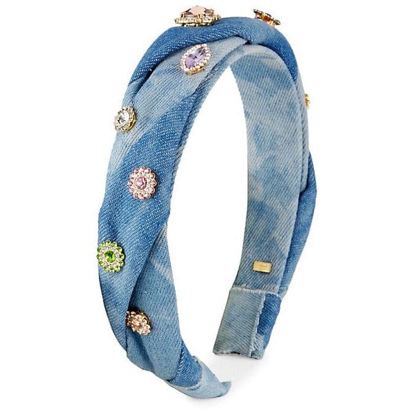 Bari Lynn Denim Jewel Headband