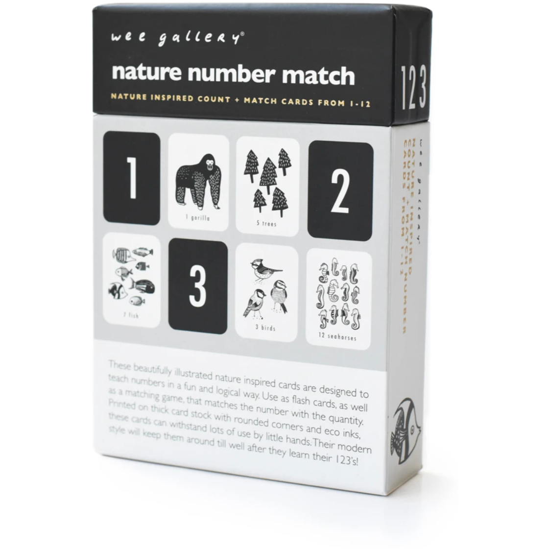 wee gallery Nature Number Cards
