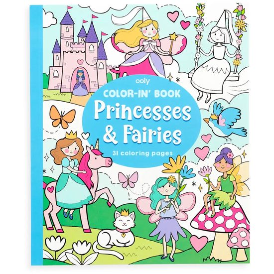 ooly Princesses & Fairies Coloring Book