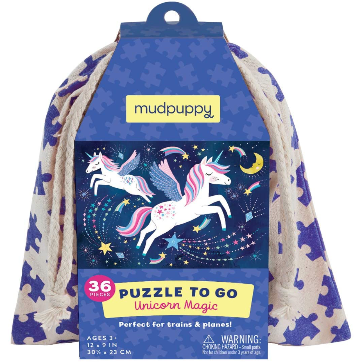 Mudpuppy Unicorn Magic to Go Puzzle (36 Pieces)