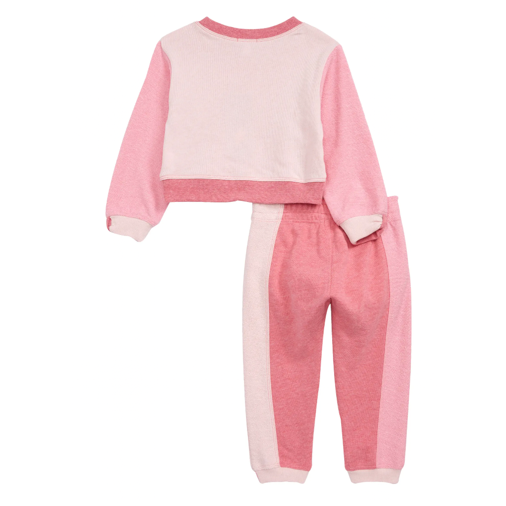 Load image into Gallery viewer, Splendid Littles Blushing Pink Jogger Set
