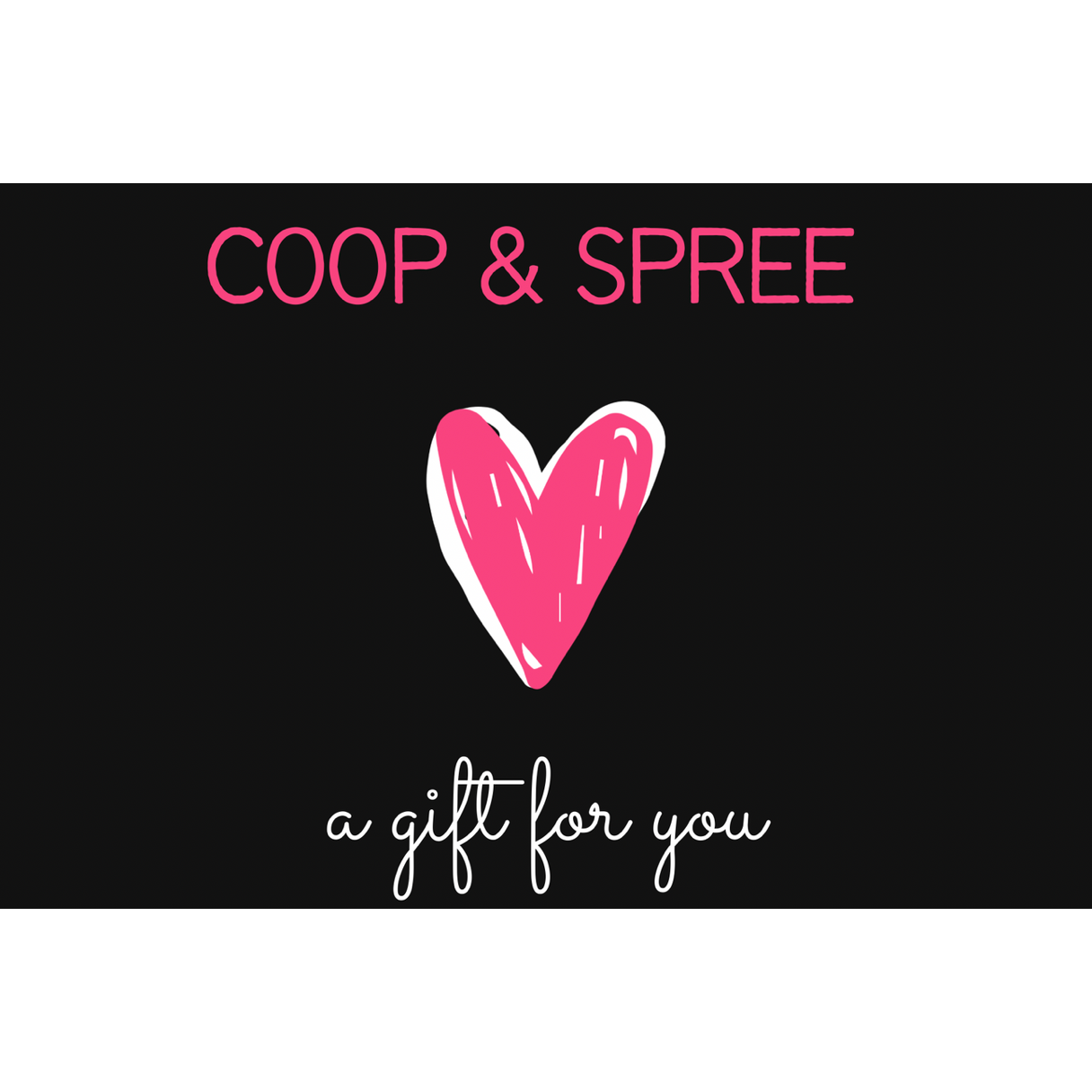 coop & spree Gift Cards